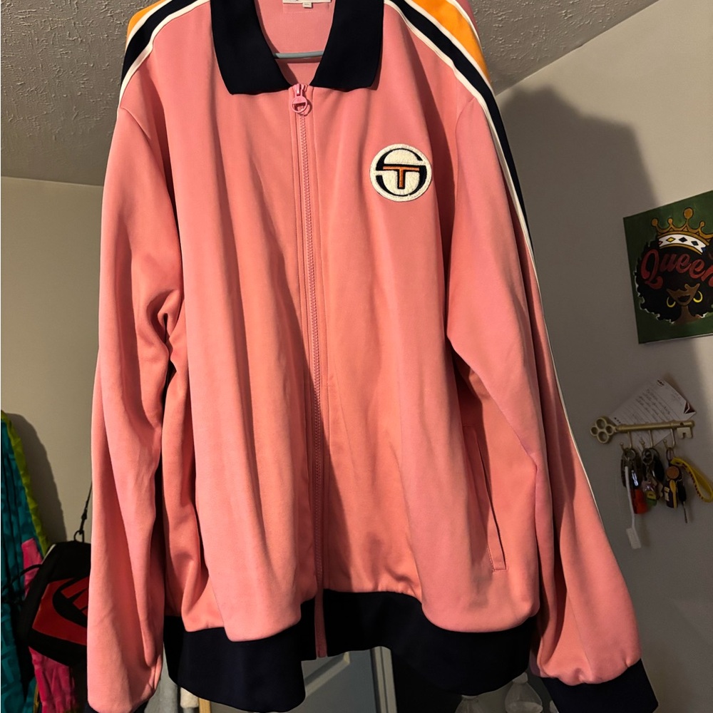 Sergio Tacchini Pink and Navy Apparel